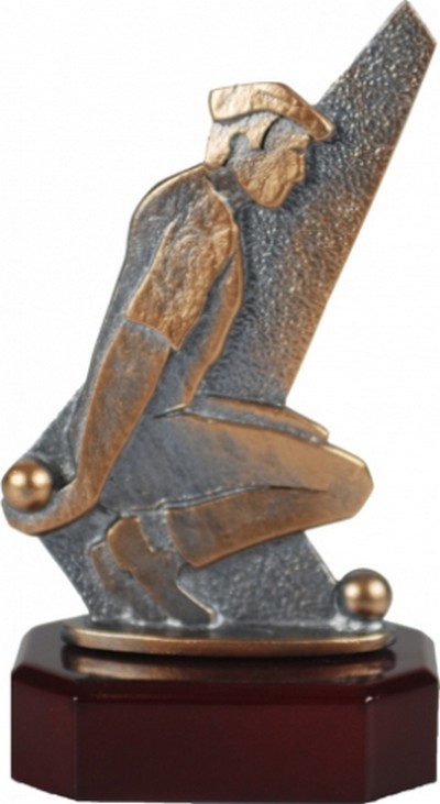 Jeu de Boules Metaalbeeld BEL510